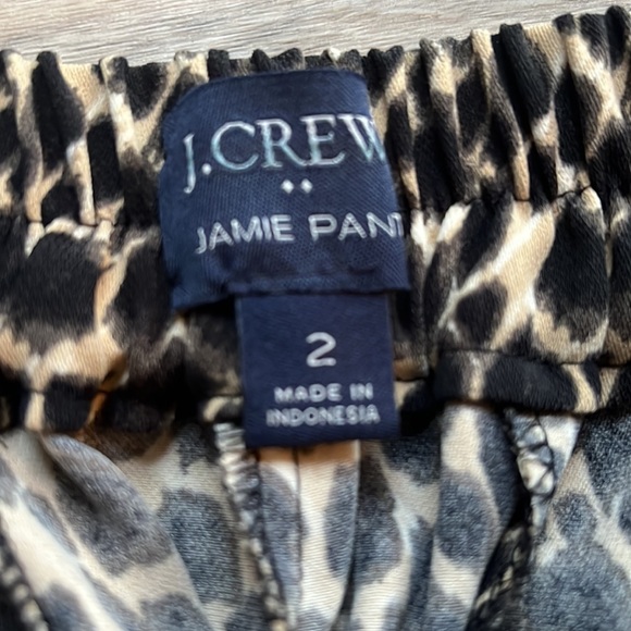 🐆 NWOT J Crew Jamie Pants - Picture 2 of 3